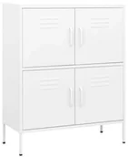 Szafy i regały magazynowe - Elior Biała stalowa szafka na nóżkach E3-C23 - miniaturka - grafika 1