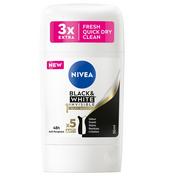 Dezodoranty i antyperspiranty męskie - Nivea Black&amp;White Invisible Silky Smooth antyperspirant w sztyfcie 50ml - miniaturka - grafika 1