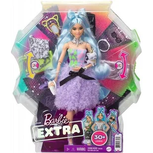 Mattel Extra Moda Lalka Deluxe 30 stylizacji GYJ69 GYJ69 - Lalki dla dziewczynek - miniaturka - grafika 1