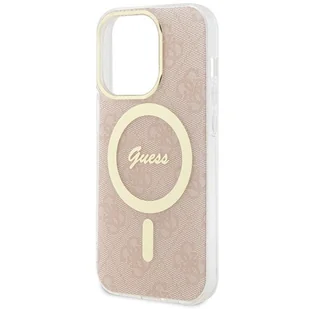 Etui Guess GUHMP15LH4STP Apple iPhone 15 Pro hardcase IML 4G MagSafe różowy/pink - Etui i futerały do telefonów Etui Guess GUHMP15LH4STP Apple iPhone 15 Pro hardcase IML 4G MagSafe różowy/pink - Etui i futerały do telefonów - miniaturka - grafika 7