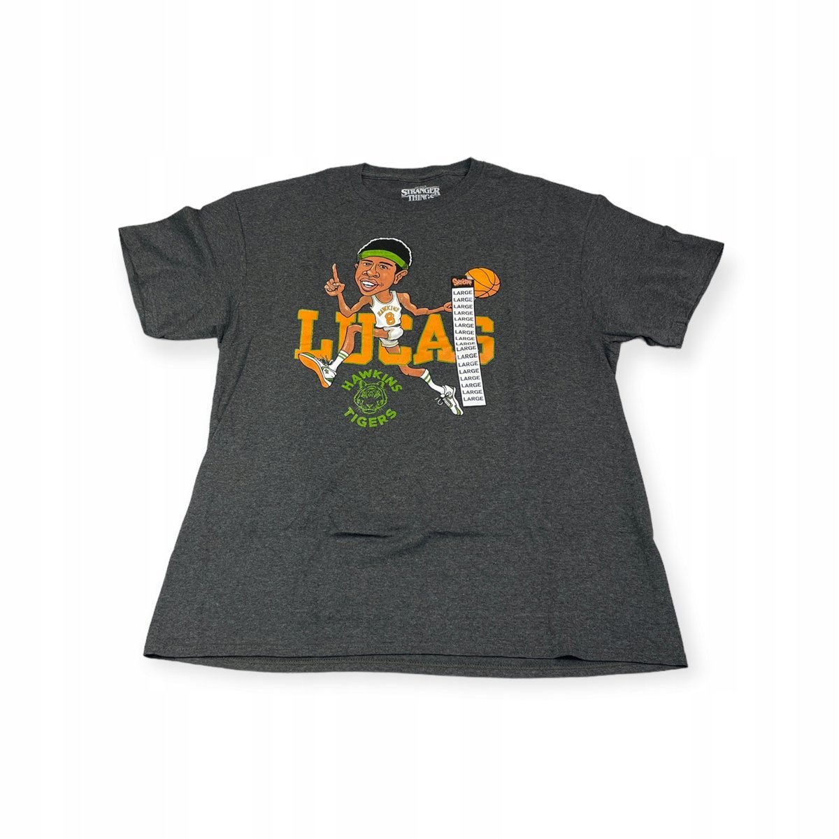 Koszulka T-shirt męski okrągły dekolt SPENCER'S STRANGER THINGS L