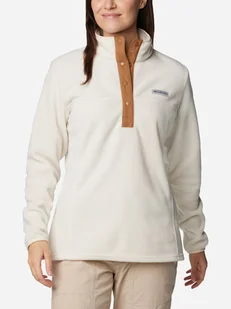 Bluza damska nierozpinana streetwear Columbia Benton Springs 1/2 Snap Pull Over II 2085651191 L Mleczna (195981209327) - Bluzy damskie - miniaturka - grafika 1