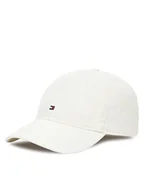 Czapki męskie - Tommy Hilfiger Czapka z daszkiem Flag Soft 6 Panel AM0AM13426 Biały - miniaturka - grafika 1