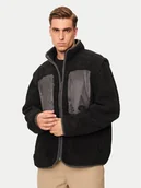 Kurtki męskie - DC Kurtka przejściowa Traverse ADYFT03419 Czarny Boxy Fit - miniaturka - grafika 1