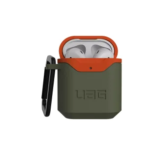 UAG Hardcase V2 - obudowa ochronna do Airpods 1/2 (olive-orange) [go] [P] - Akcesoria do słuchawek - miniaturka - grafika 2