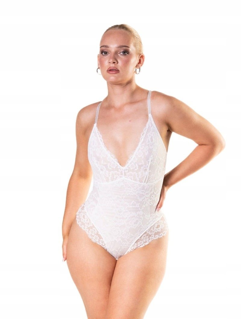 Body damskie Heyshape modelujące koronkowe S