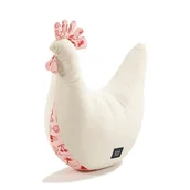 Kołdry i poduszki dla dzieci - La Millou Poduszka Kura Babci Dany Velvet Bawełna LA MILLOU X LALA DREAMS PINK - miniaturka - grafika 1