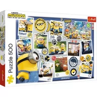 Puzzle - Trefl PAP Puzzle 500 Zwariowana kolekcja zdjęć Minionki 37390 - miniaturka - grafika 1