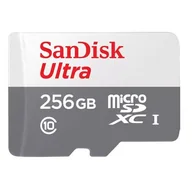 Karty pamięci - SanDisk ULTRA ANDROID microSDXC 256 GB 100MB/s Class 10 UHS-I KARTA SDSQUNR-256G-GN3MN - miniaturka - grafika 1