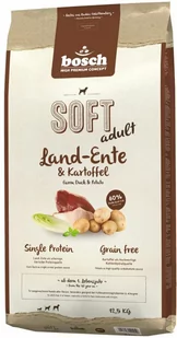 Bosch Petfood Soft+ Land Ente&Kartoffel 2,5 kg - Sucha karma dla psów - miniaturka - grafika 1