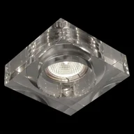 Oprawy, klosze i abażury - Luxera Downlight 71013 przeźroczyste szkło 1xGU10/50W - miniaturka - grafika 1