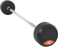 Sport OUTLET - Sztanga gumowana prosta stała 40kg - miniaturka - grafika 1
