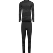 Pozostała odzież narciarska - Bielizna męska VIKING Gasher Man Set Merino roz. M czarna - miniaturka - grafika 1