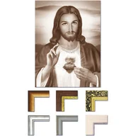 Ikony i obrazy sakralne - Obraz Serce Jezusa Chrystusa - miniaturka - grafika 1