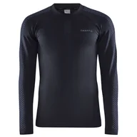 Koszulki sportowe męskie - Męska koszulka Craft Adv Warm Intensity Ls Rozmiar: XXL / Kolor: czarny - miniaturka - grafika 1
