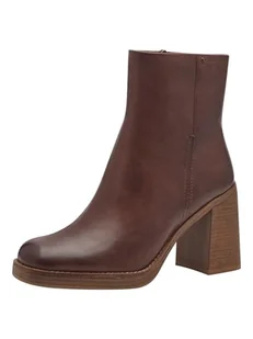 Marco Tozzi Damskie botki Zip+Slip 2-25347-43 modne kozaki, kasztan, 42 EU, chestnut, 42 EU - Kozaki damskie - miniaturka - grafika 1