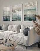 Obrazy i zdjęcia - ZESTAW PLAKATÓW - Tryptyk Abstrakcje - miniaturka - grafika 1