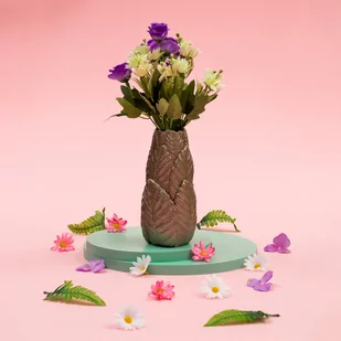 Wazon Home of Nature Brass, mosiądz - Podpórki do książek - miniaturka - grafika 1