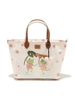 Torby i organizery dla mam - La Millou Torba Ferria Premium Zip Large ( Frogs ) - miniaturka - grafika 1