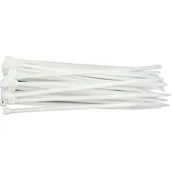 Pozostałe narzędzia ogrodowe - Unbekannt Opaska kablowa 200 X 4,8 mm 100tlg Biały 73906 - miniaturka - grafika 1