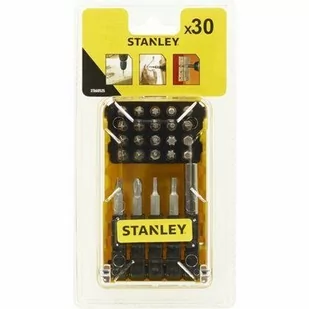 Stanley Zestaw Bitów Z Adapterem 30szt STA60525 - Bity - miniaturka - grafika 1
