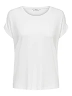 Koszulki i topy damskie - ONLY Onlmoster S/S Top Noos JRS koszulka damska, biały (White White), XXL - miniaturka - grafika 1