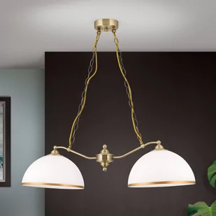 Żyrandol Old Lamp zawieszenie łańcuchowe, 2-pkt. - Lampy sufitowe - miniaturka - grafika 1