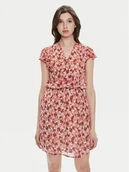 Sukienki - Morgan Sukienka letnia 241-RINA Pomarańczowy Regular Fit - miniaturka - grafika 1