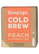 Herbata - Teapigs Owocowa herbata Peach & Mango Cold Brew 10x2,5g 6442-uniw - miniaturka - grafika 1