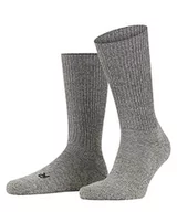 Skarpetki męskie - FALKE Unisex Walkie Ergo skarpety turystyczne z wełny merynosów, czarno-białe, więcej kolorów, dla mężczyzn i kobiet, ciepłe, oddychające, zapobiegające powstawaniu pęcherzy, gładkie prążkowane z - miniaturka - grafika 1