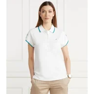 Koszulki i topy damskie - Tommy Hilfiger Polo | Regular Fit - miniaturka - grafika 1