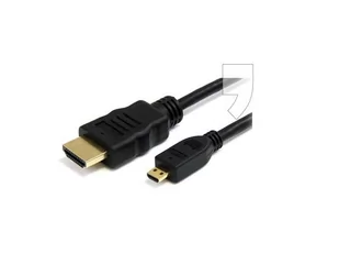 Kabel SAVIO cl-39 (HDMI M - Micro HDMI M; 1m; kolor czarny) - Kable - miniaturka - grafika 1