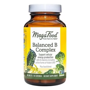 MegaFood Balanced B Complex 90 tab. - Suplementy naturalne - miniaturka - grafika 2