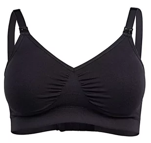 Medela Biustonosz ciążowy i karmiący piersią Comfy - Bezszwowy biustonosz ciążowy i karmiący piersią z gumką i oddychającą tkaniną dla wygody przez cały dzień - Biustonosze - miniaturka - grafika 1