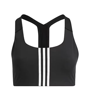 adidas HC5387 TRN MS BTR 3SPS damski biustonosz sportowy czarny 3X - Biustonosze - miniaturka - grafika 1