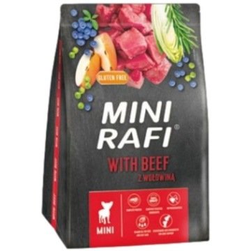 RAFI ADULT MINI karma sucha dla psów wołowina 3KG