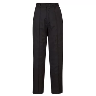 Spodnie damskie - Portwest Portwest LW97 Spodnie Damskie z Elastycznym Pasem, Tall, Czarny, S Rozmiar LW97BKRS - grafika 1