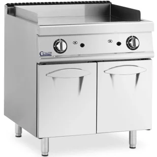 Grill płyta grillowa gładka z szafką na gaz propan / LPG / ziemny 12 kW - Piece, kotły  i płyty grzejne gastronomiczne - miniaturka - grafika 1