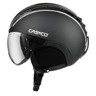 Kaski narciarskie - Kask narciarski CASCO SP-2 Visor Carbonic black L - miniaturka - grafika 1