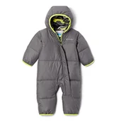 Kombinezony dla dzieci - Columbia Snuggly Bunny Bunting Unisex dziecięcy kombinezon narciarski City Grey, rozmiar 12/18 - miniaturka - grafika 1