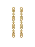 Kolczyki - Michael Kors Kolczyki MKC171000710 Złoty - miniaturka - grafika 1