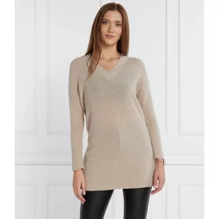 Marella SPORT Wełniany sweter | Regular Fit - Swetry damskie - miniaturka - grafika 1