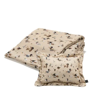 La Millou Komplet Pościeli Bamboo PIERRE THE DOG - XL - Pościel dla dzieci - miniaturka - grafika 1