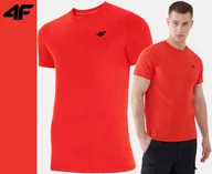 Koszulki męskie - Koszulka Męska 4f T-shirt Bawełniany Podkoszulek Sportowy Co Dzień 2256 L - miniaturka - grafika 1