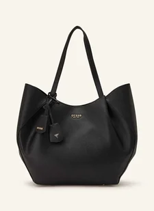 Guess Torba Shopper Amorette schwarz - Torebki damskie - miniaturka - grafika 1