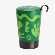 Kubki termiczne - Eigenart Kubek termiczny TeaEve Opera green 80052 350 ml - miniaturka - grafika 1