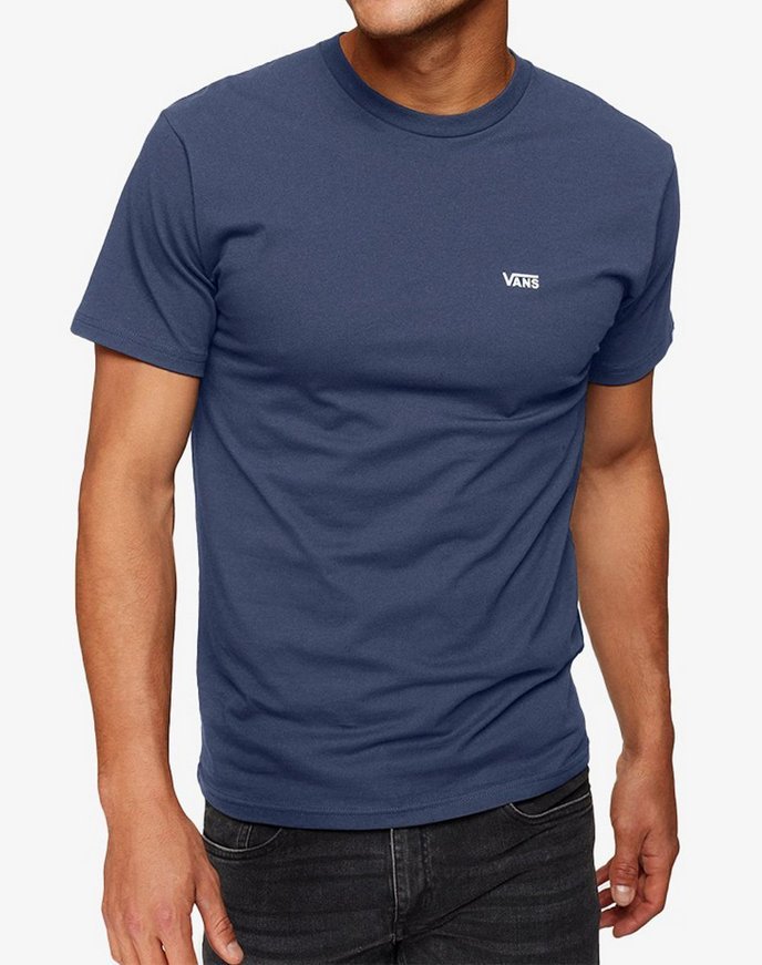 T-shirt męski vans left chest logo scuro altro