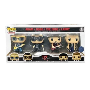PROMO FUNKO POP FIGURKA U2 Adam Bono The Edge Larry 64688 - Figurki dla dzieci - miniaturka - grafika 1