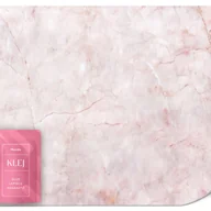 Fototapety - FOTOTAPETA DO SYPIALNI SALONU RÓŻOWY MARMUR STYL GLAMOUR ABSTRAKCJA 350x256 - miniaturka - grafika 1