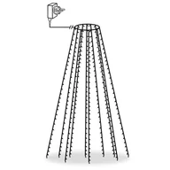 Pozostałe oświetlenie - vidaXL Siatka lampek choinkowych, 300 kolorowych diod LED, 300 cm - miniaturka - grafika 1